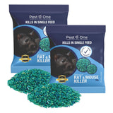 Rat & Mouse Grain Bait 50g – Single Feed Rodenticide Sachets for Indoor & Outdoor Use – Multiple Pack Sizes Available