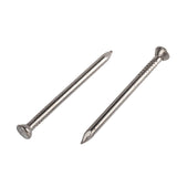 Stainless Steel Nails – Decorative Brass Pins for Carpentry, Upholstery, Framing & Craft – 20mm to 50mm (Multiple Sizes)