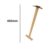 Cooper Toilet Plunger with Strong Suction – Unblock Clogged Toilets Fast