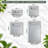 Self Adhesive Panel & Picture Hanging Plates – Concealed Fixing – Multiple Sizes