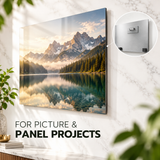 Self Adhesive Panel & Picture Hanging Plates – Concealed Fixing – Multiple Sizes