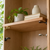 Banjo Shelf Supports Studs & Sockets 6mm – Brass, Nickel, Bronze