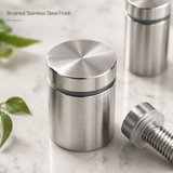 Stainless Steel Standoff Fixings – 12mm x 20mm & 12mm x 25mm Sign Mounts, Spacers & Display Bolts for Signs, Panels & Plaques