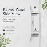 Stainless Steel Standoff Fixings – 12mm x 20mm & 12mm x 25mm Sign Mounts, Spacers & Display Bolts for Signs, Panels & Plaques