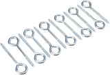 Vine Eyes – 50mm, 75mm, 100mm Screw-In Hooks for Wire, Fencing, Garden Trellis & Wall Fixings