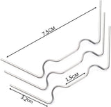 GREENHOUSE SPARE PARTS STAINLESS STEEL W CLIPS GLASS CLIPS