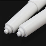 Toilet Roll Spindle White or Black Spring Loaded Tissue Paper Loo Holder Roller - Sisi UK Ltd