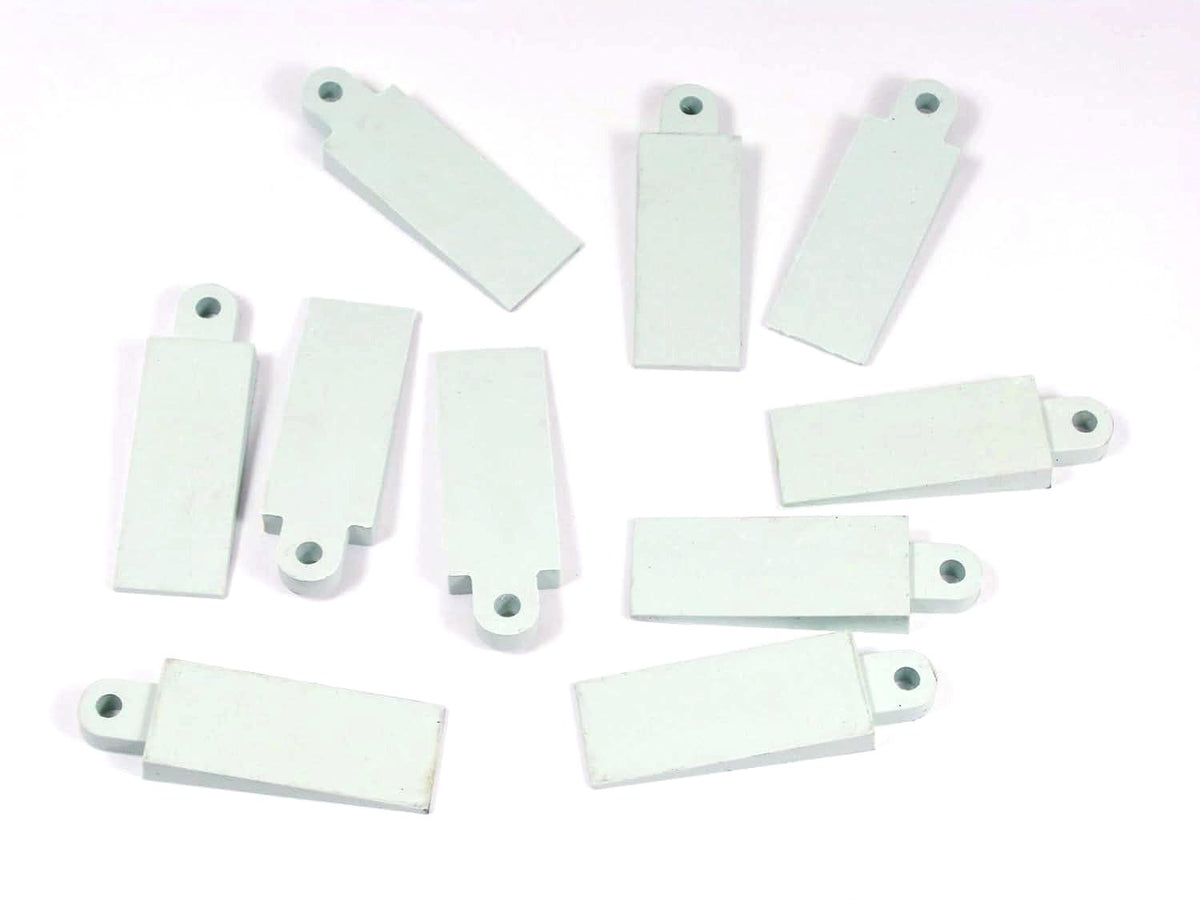 White Soft Rubber Wedges – Window, Door & Furniture Jam Stop Stoppers ...