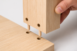 Wooden Dowel Pins Fluted Timber Dowels – Wood Joining Pegs for Furniture, Cabinet Making & DIY Woodworking – Multiple Sizes