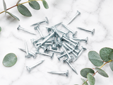 Tack Nails - Round Head Upholstery  – Black & Zinc Plated (10mm, 13mm, 15mm, 20mm, 25mm)