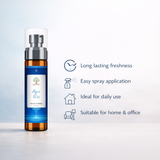 Aqua Air Freshener Spray 100ml Alcohol Free Room Fragrance Secret of Vedas