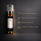 Black Opium Air Freshener Spray 100ml Alcohol Free Room Fragrance Secret of Vedas
