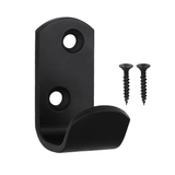 Wardrobe Hooks Heavy Duty Wall & Door Mounted Hook for Coats, Robes, Towels & Bags with Matching Screws