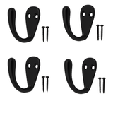 Single Robe Hook – Wall Mounted Coat Towel Hook for Bathroom & Bedroom – CP, EB, Satin, Matt Black Finish