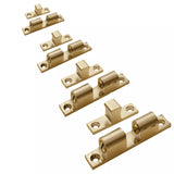 Double Ball Catch Chrome / Brass Cabinet Cupboard Door Roller Latch
