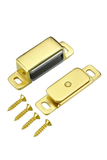 Heavy Duty Magnetic Catch – 6kg Hold – Brass, Chrome, Black, or Antique Bronze Cabinet & Cupboard Door Latch