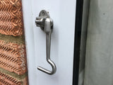 Polished Chrome Cabin Hooks – Heavy-Duty Door, Gate & Window Latches – Sizes 2" to 12" (50mm–300mm)