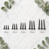 Tack Nails - Round Head Upholstery  – Black & Zinc Plated (10mm, 13mm, 15mm, 20mm, 25mm)