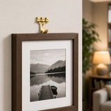 Picture Frame Hangers Hooks with Nails, Heavy Duty Plaster Wall Pro Photo/Heavy Mirror Hanging Kit