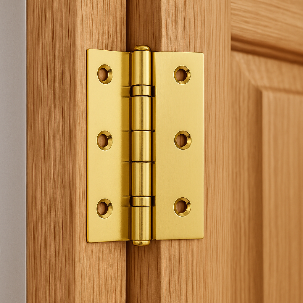 Loose Pin Hinges – 3 Inch and 4 Inch – Electro Brass Plated Heavy-Duty ...