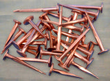 Copper Upholstery Tacks 10mm 13mm 15mm 20mm 25mm – Carpet & Furniture Fixing Pins for Fabric, Wood & Upholstery