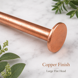 Copper Clout Nails – Heavy Duty Roofing & Wood Nails for Joinery, Upholstery & Carpentry – 30mm & 38mm