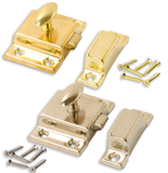 Cupboard Box Catch – EB & NP Finish Latch for Cabinet, Chest, Trunk, Drawer & Storage Box