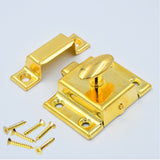 Cupboard Box Catch – EB & NP Finish Latch for Cabinet, Chest, Trunk, Drawer & Storage Box