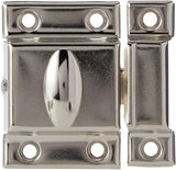 Cupboard Box Catch – EB & NP Finish Latch for Cabinet, Chest, Trunk, Drawer & Storage Box