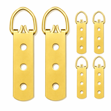 3 Hole Heavy Duty Picture Hanger Chrome/ Brass Plated