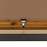 10 x Picture Rail Hooks with 3m Wire – No Drill Picture Hanging System – Chrome, Brass or Antique Bronze Finish