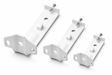 Vertical Blind Face Fix Bracket White – 70mm 92mm 100mm Heavy Duty Headrail Face Fitting Brackets for Slimline Vertical Blind Tracks