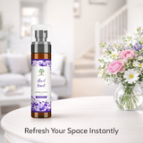 Floral Air Freshener Spray 100ml Alcohol Free Room Fragrance Secret of Vedas