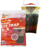 Fly Bag Trap RED TOP CATCHER Kills 20,000 Flies Insects Pest Control Killer