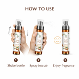 Sandalwood Air Freshener Spray 100ml Alcohol Free Room Fragrance Secret of Vedas