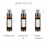 Black Opium Air Freshener Spray 100ml Alcohol Free Room Fragrance Secret of Vedas