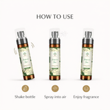 Jasmine Air Freshener Spray 100ml Alcohol Free Room Fragrance Secret of Vedas