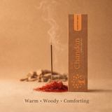 Kesar Chandan Incense Sticks Luxury Home Fragrance Secret of Vedas