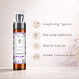 Lavender Air Freshener Spray 100ml Alcohol Free Room Fragrance Secret of Vedas