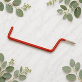 Storage Hooks Red – Heavy Duty Red Plastic Coated Steel Hooks for Garage, Shed, Tools & Home Storage