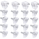 100 x Clear Shelf Support Pegs & Studs – Cabinet Cupboard Bookcase Shelf Support Pins Furniture Shelving Supports