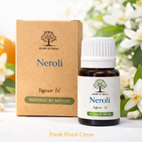 Neroli Diffuser Oil 10ml Citrus Blossom Fragrance Oil Secret of Vedas