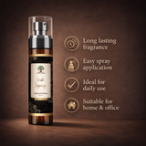 Oudh Air Freshener Spray 100ml Alcohol Free Room Fragrance Secret of Vedas