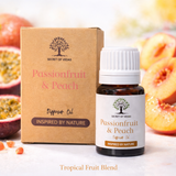 Passionfruit & Peach Diffuser Oil 10ml Tropical Fruity Fragrance Oil Secret of Vedas