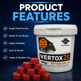 RAT POISON Single Feed Rat Mouse Mice Killer Poison Rodent Vertox Bait Blocks 300g