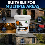 RAT POISON Single Feed Rat Mouse Mice Killer Poison Rodent Vertox Bait Blocks 300g