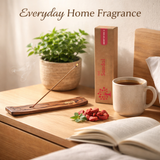 Red Sandal Incense Sticks Luxury Home Fragrance Secret of Vedas