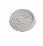 Rubber Caster Cups 45 mm – Furniture Leg Floor Protectors in Cream & Brown | Non-Slip Caster Wheel Cups for Beds, Sofas & Chairs