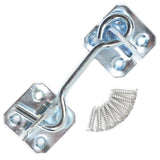 Wire Cabin Hooks – Bright Zinc Plated (BZP) Door & Gate Latch – Sizes 75mm, 100mm, 150mm, 200mm