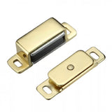 Heavy Duty Magnetic Catch – 6kg Hold – Brass, Chrome, Black, or Antique Bronze Cabinet & Cupboard Door Latch